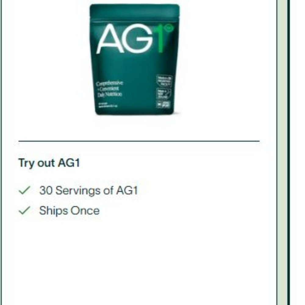 Athletic Greens - Unopened